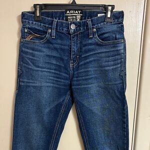 Ariat Men's  Teens Slim Fit Jeans 29/32- Dark Blue